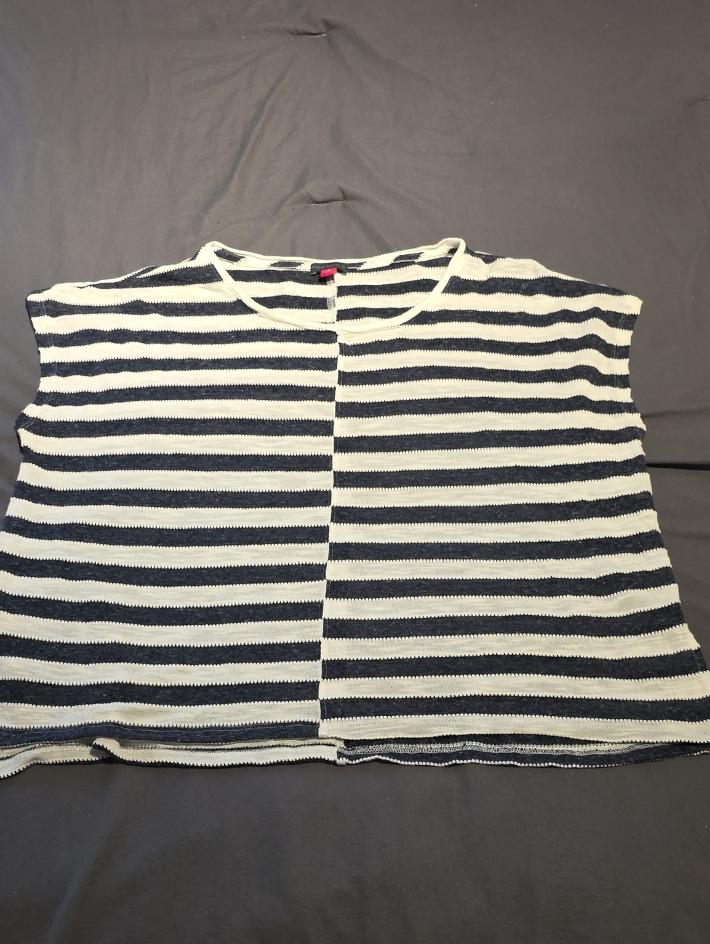 Vince Camuto  Striped Short Sleeve Tee